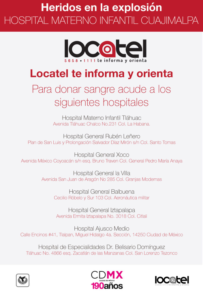 Hospitales donación